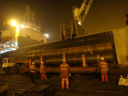 Phẩm chất  Hot Rolled SAWL SSAW Steel Pipe Length Customized For Natural Gas And Oil Pipeline nhà máy sản xuất