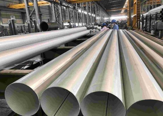 Phẩm chất  Polished Stainless Steel Pipe Tubing Round For Gas Pipeline / Building nhà máy sản xuất