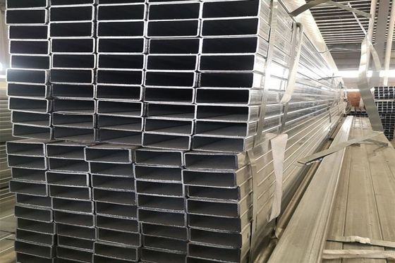 Phẩm chất  Structural Steel Hollow Sections Q195 4x4 Galvanized Square Tubing nhà máy sản xuất