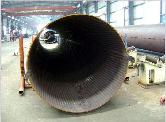Chiều dài ống thép LSAW xoắn ốc tùy chỉnh cho dự án đóng cọc