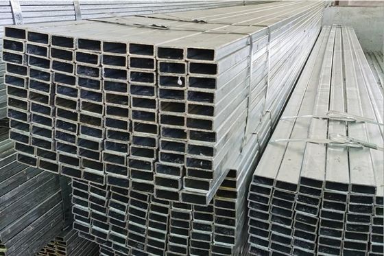 Ống thép hình vuông và hình chữ nhật mạ kẽm có độ dày 0,8 - 20 mm