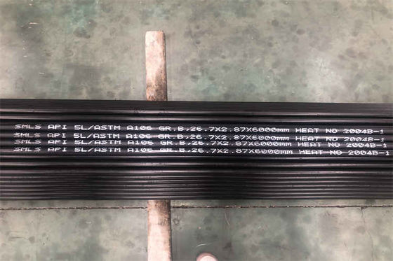 Độ chính xác 0.2-100mm ống thép liền mạch với lớp phủ sơn đen