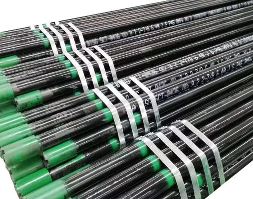 API 5CT J55 Oil Tubing Thread And Coupled Seamless Carbon Steel Tube Xây dựng đường ống dẫn