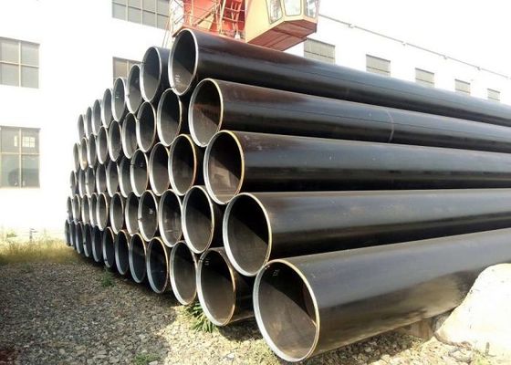 Kháng ăn mòn đường ống thép không may màu đen ASTM A53 Tiêu chuẩn xây dựng