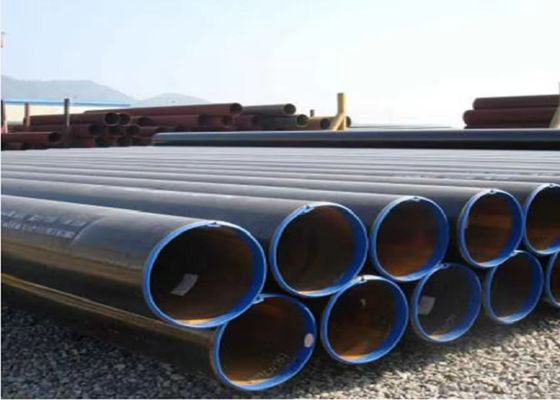 API LSAW ống thép trần / sơn mài / chống rỉ / dầu / FBE / 3PE ống kẽm