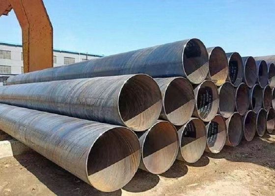 API 5L ASTM A252 SSAW Steel Pipeline cho giàn giáo từ 219mm đến 4000mm đường kính