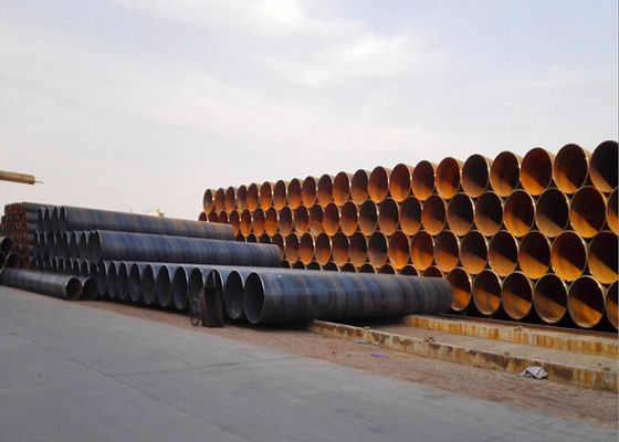 2540mm SSAW ống thép với đầu phẳng không thứ cấp 25.4mm tường