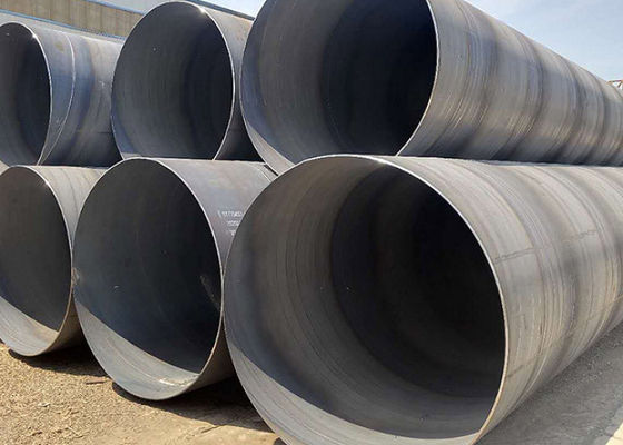 2540mm SSAW ống thép với đầu phẳng không thứ cấp 25.4mm tường