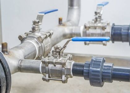 Van thép hạng nặng với sức đề kháng nhiệt độ xây dựng mạnh mẽ