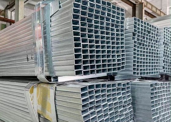 Chứng nhận lớp phủ thép kẽm phần ống rỗng chính xác trong các kích thước khác nhau