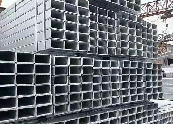 Các phần rỗng thép kẽm ASTM JIS Tiêu chuẩn GB 1-12m Chiều dài 5-400mm Độ kính bên trong Profile rỗng