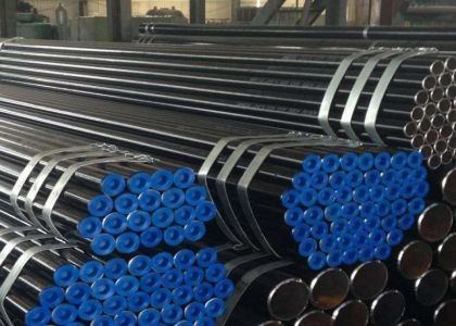 Dịch vụ đâm ASTM A / ASME SA 53 lớp A B Bơm thép không may màu đen Độ dày 0,2-100mm