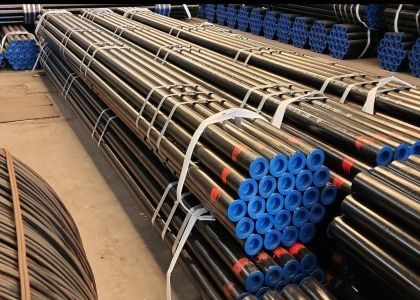 Đường ống dẫn dầu ống thép liền mạch cán nóng API 5L Tiêu chuẩn ASTM A106 A53