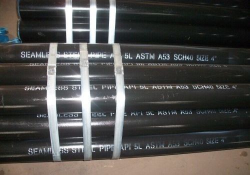 Ống thép ASTM A53 lớp B ERW với sơn màu đen