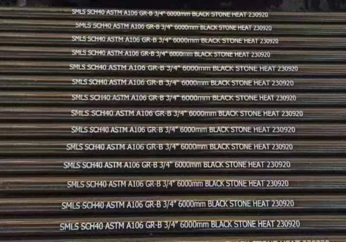 ASTM A106 ống ống thép thép carbon với dầu chống rỉ sét và độ khoan dung ± 5%