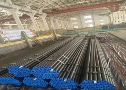 Ống thép trao đổi nhiệt sơn màu đen cho chứng chỉ EN công nghiệp