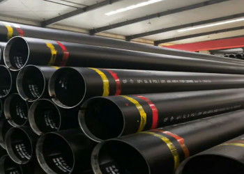 ASTM A53 Đen sơn theo chiều dài hàn ống thép xoắn 21.3mm-660mm OD