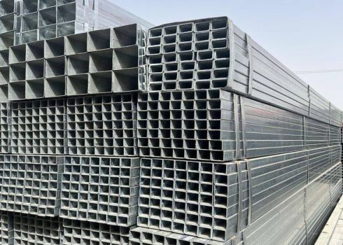 Vòng vuông hình chữ nhật điện khí hàn ống thép với tường 0,5-60 mm bề mặt trần hoặc sơn