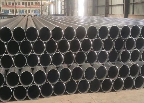 Vòng vuông hình chữ nhật điện khí hàn ống thép với tường 0,5-60 mm bề mặt trần hoặc sơn