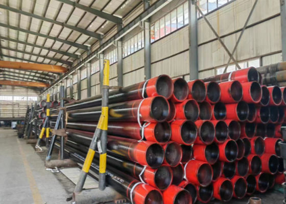 API 5CT K55 N80 ống thép liền mạch cho sản xuất dầu và khí