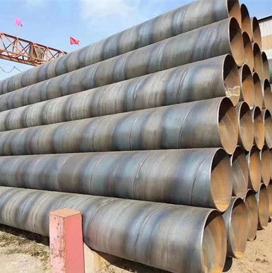 Bụi thép SSAW có tường dày với đường kính bên ngoài 219mm-3620mm Độ dày phạm vi 0.068in-52in 10 20 45