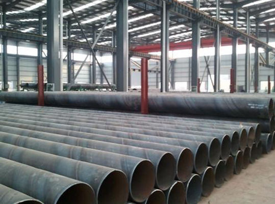 Bụi thép SSAW có tường dày với đường kính bên ngoài 219mm-3620mm Độ dày phạm vi 0.068in-52in 10 20 45