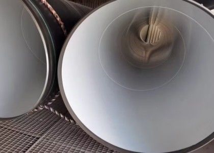 Q235 SSAW ống thép 3PE phủ cho các dự án xây dựng dầu
