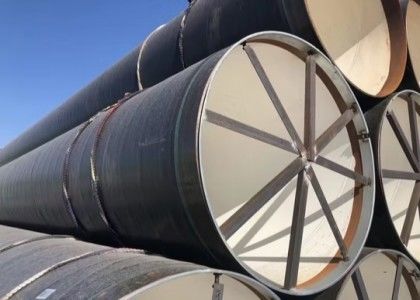 Q235 SSAW ống thép 3PE phủ cho các dự án xây dựng dầu