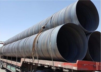 Thép cán lạnh loại SSAW ống thép Q235 Q345 Ss400 Độ cứng mạnh