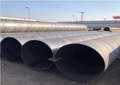 Thép cán lạnh loại SSAW ống thép Q235 Q345 Ss400 Độ cứng mạnh