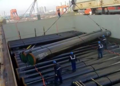 API 5L X42 - X70 PSL1 PSL2 Ssaw Spiral Carbon Steel Pipe