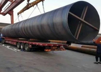 Q235 Q195 Lớp A B 2235mm SSAW ống thép với 5mm-25.4mm tường