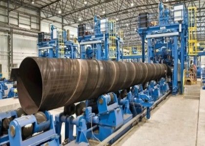 API 5L ASTM A53 SSAW ống thép có đường kính ngoài 219.1mm-2540mm