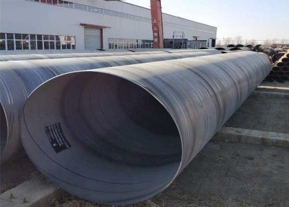 5mm-25.4mm Carbon Steel SSAW Pipes Surface Oiled Black Painting hoặc 3PE Coating