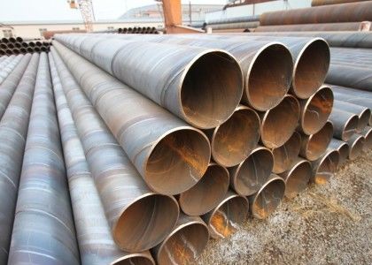 5mm-25.4mm đường ống thép SSAW sơn tường để cung cấp chất lỏng áp suất thấp