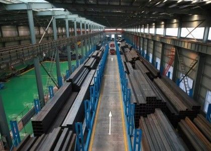 Các thành phần cấu trúc năng lượng mặt trời Phần rỗng thép 2-12m Chiều dài cho vật liệu xây dựng