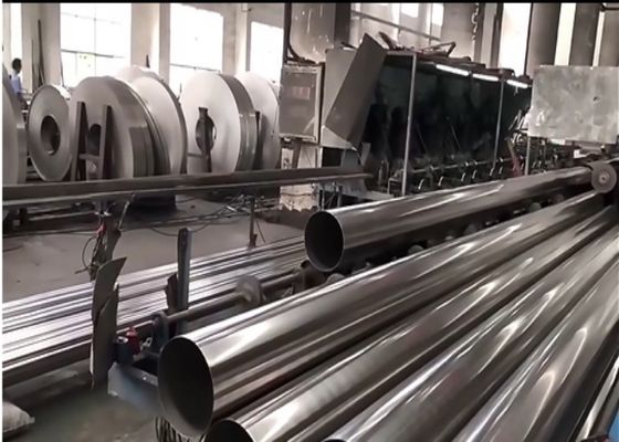 Chiều dài 6000mm/12000mm Stainless Steel Tubular Products Công nghệ Lăn lạnh Lăn nóng