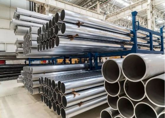 5.8M 6M chiều dài ống kết cấu thép không gỉ với tiêu chuẩn DIN 17458