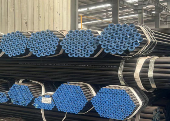 Xử lý đâm trên đường ống thép liền mạch GB/T8163 cho các ứng dụng công nghiệp