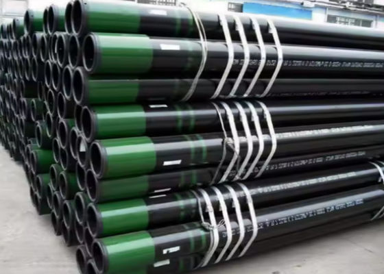 API5CT N80 L80 P110 Vật liệu ống cơ sở FBE Ống vỏ thép phủ cho NDT HT tùy chỉnh