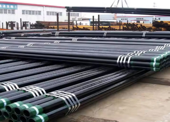 API5CT N80 L80 P110 Vật liệu ống cơ sở FBE Ống vỏ thép phủ cho NDT HT tùy chỉnh