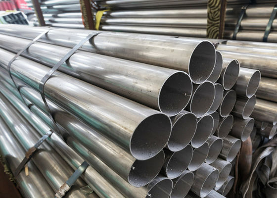12M, 6m ERW Steel Pipe với kỹ thuật cán lạnh / cán nóng