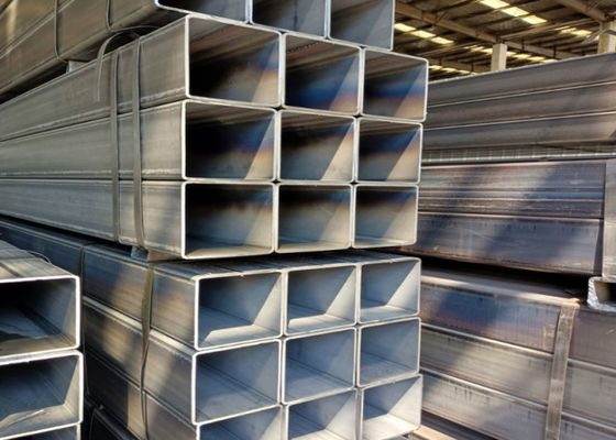 6.4M Chiều dài thép kẽm hàn ống bề mặt trần cho hàn tần số