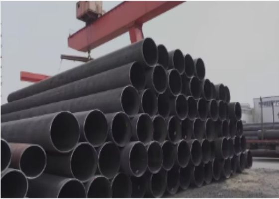Ống tròn thép cấp X65 tiêu chuẩn EN10210 Dầu chống gỉ hiệu suất cao