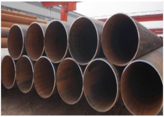 Bơm cấu trúc trần trụi Bơm thép LSAW Với độ dày tường 5mm-50mm