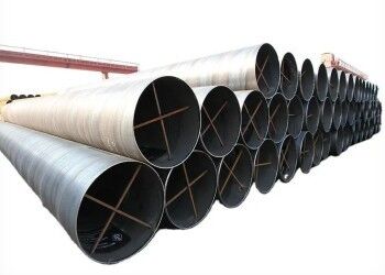 LSAW ống thép với đường kính bên ngoài 355.6mm-2320mm 5mm-50mm Độ dày tường và lớp phủ 3PE cho vận chuyển chất lỏng bền