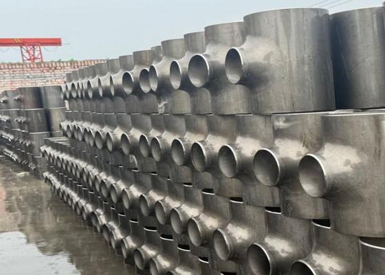 304 Stainless Steel Pipe Fittings with Butt Welding Connection Khả năng chống ăn mòn cao và độ khoan dung gia công chính xác +/- 0.01mm