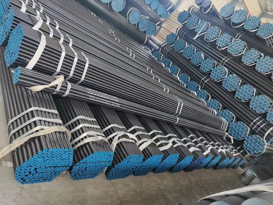 SCH80 Độ dày tường ống thép liền mạch với kết thúc bề mặt BA và chiều dài tùy chỉnh 1-12m