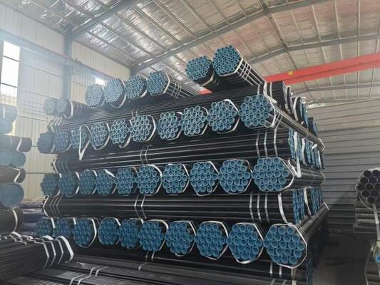 Bơm thép liền mạch với độ bền kéo 585 MPa, chiều dài tùy chỉnh lên đến 12 mét, và đầu xoắn cho các ứng dụng cấu trúc