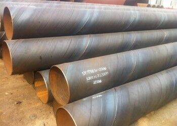 GB tiêu chuẩn SSAW ống thép với 5mm đến 25,4mm độ dày tường và 219,1mm đến 2540mm đường kính bên ngoài cho xây dựng và sản xuất